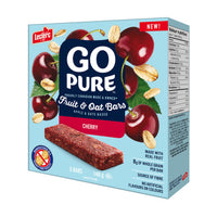 Cherry Fruit and Oat Bars, Go Pure 140g