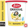Astro Original Banana 3.25% Yogurt 650g