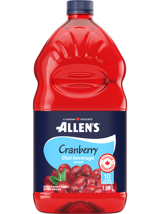 Allen's Cranberry Diet Beverage 1.89L