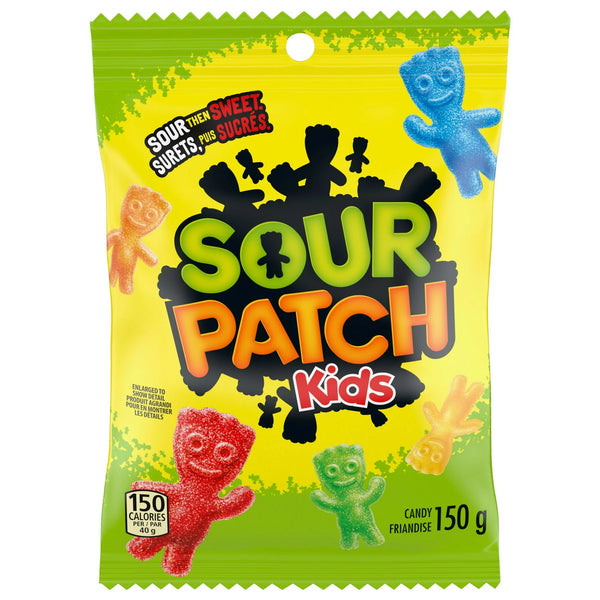 Sour Patch Kids, Candy, Gummy Candy, Sour Candy 150g