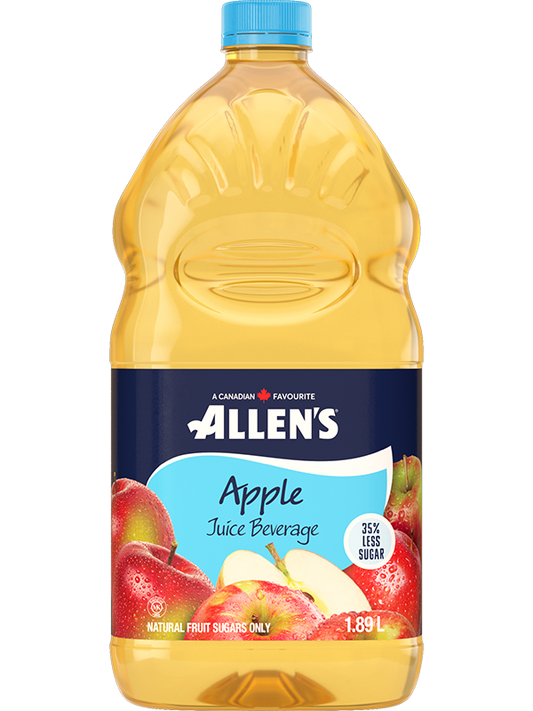 Allens Low Acid Apple Juice 1.89L