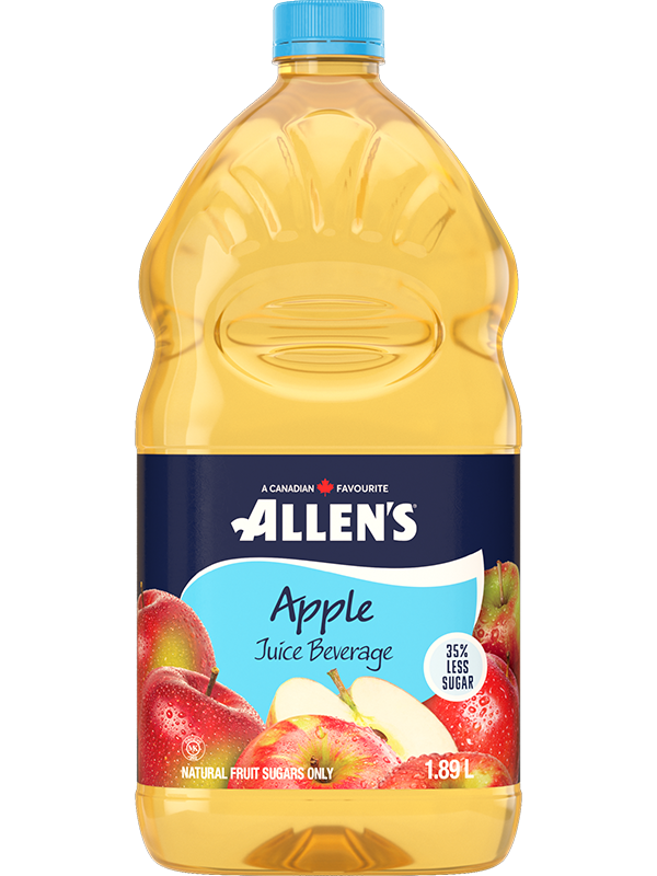 Allens Low Acid Apple Juice 1.89L