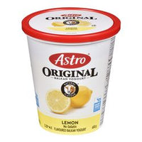 Astro 6% Lemon Flavoured Balkan Style Yogurt, Original 650g