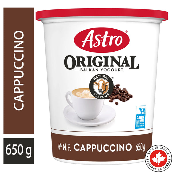 Astro Original Yogurt Cappuccino, Balkan Style 6%, 650g