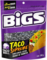 Bigs Taco Supreme Sunflower Seeds 140g
