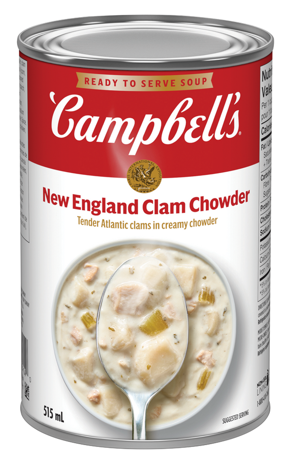 Campbells New England Clam Chowder 515ml