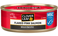 Cloverleaf Flaked Pink Salmon 142g