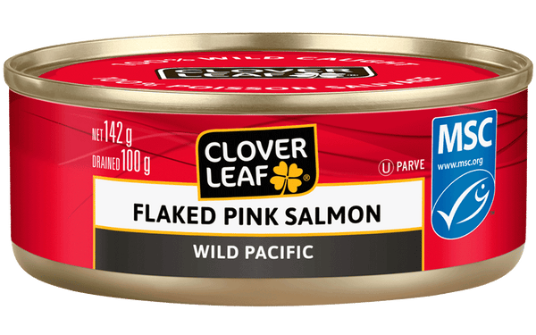 Cloverleaf Flaked Pink Salmon 142g