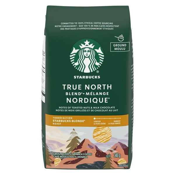 Blonde Roast Ground Coffee, True North Blend 340g
