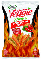 Sensible Portions Garden Veggie Screaming Hot Straws 120g