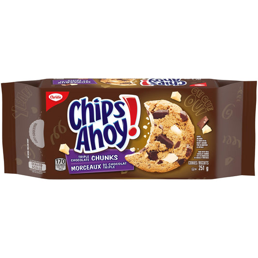Christie Chips Ahoy Triple Chocolate Chunks Cookies 251g