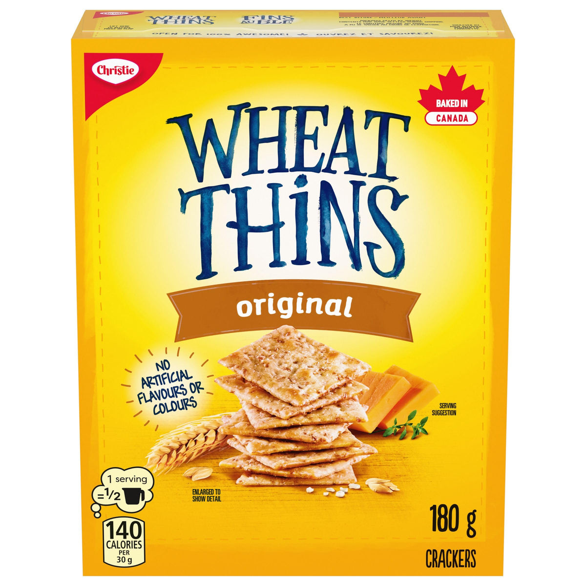 Wheat Thins Original Flavour Crackers, 180 g