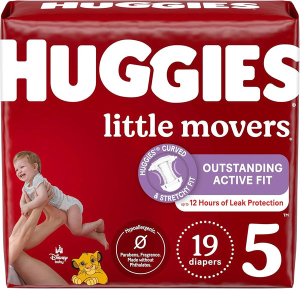 Huggies Little Movers Diapers Size 5