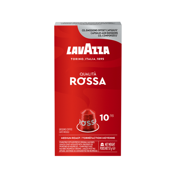Lavazza Qualità Rossa Medium Roast Coffee Pods Pack of 100, 0.7kg