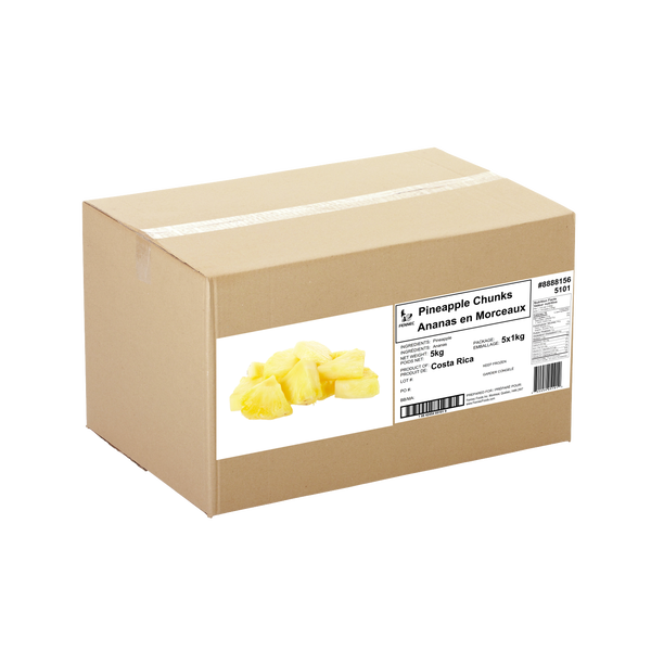 Fennec Frozen Pineapple Chunks	5 x 1 kg