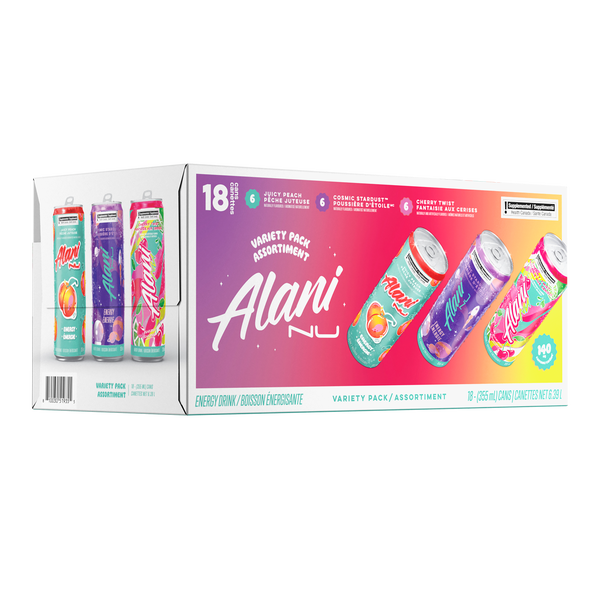 Alani Nu Energy Drink Variety	18 x 355 mL