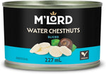 MLord Sliced Water Chestnuts 227ml
