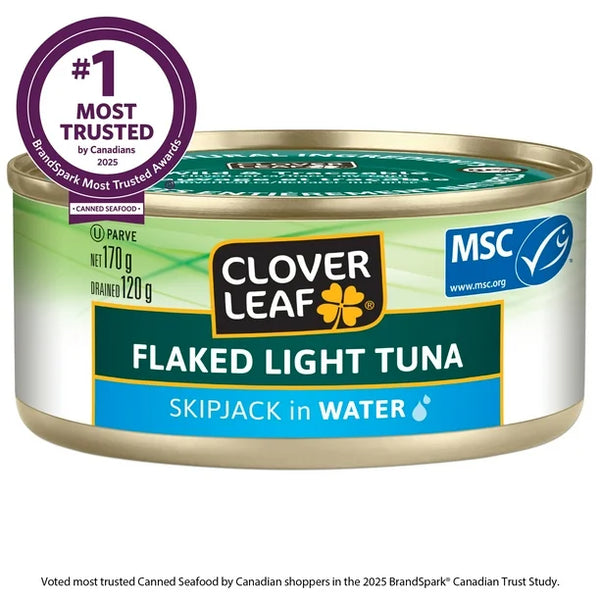 Cloverleaf Flaked Light Tuna In Water 170g