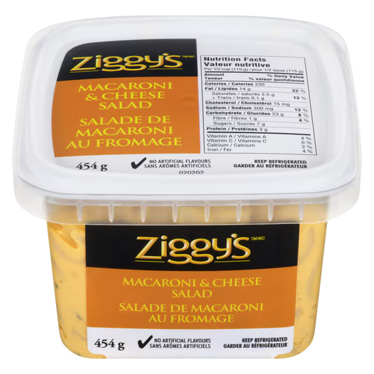 Ziggy Macaroni Cheese Salad 454g