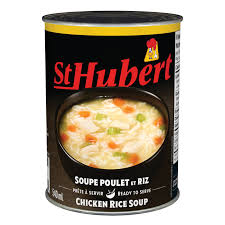 St. Hubert Chicken and Rice Soup, STH Chicken rice soup 540 ml