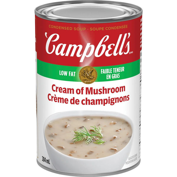 Campbell's Cream Of Mushroom Soup, Half Fat 284mL