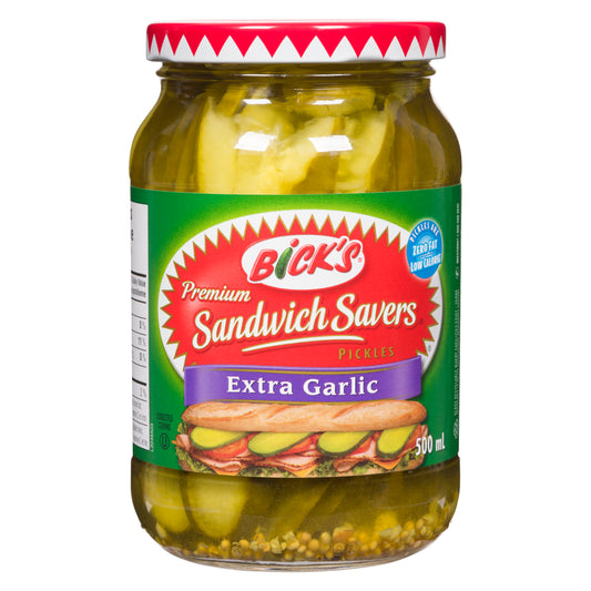 Bicks Stackers Extra Garlic 500 Ml.
