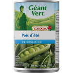 Green Giant Summer Sweet Peas 1 3 Less Salt 14 Oz