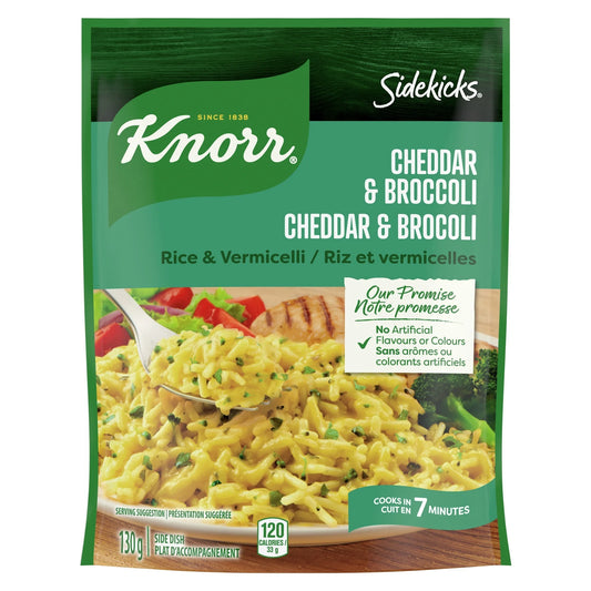Sidekick Rice/Sauce Cheddar/Broccoli 130Gr.