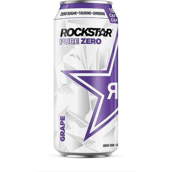Rock Star Pure Zero Grape 473ml
