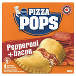 Pillsbury Frozen Pizza Pops, Pepperoni + Bacon 4 Pack 400G