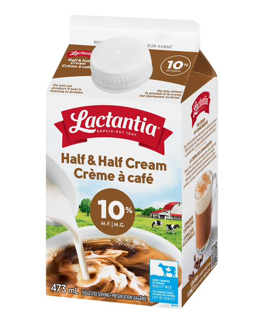 Lactantia 1 2  And 1 2 10  Cream 473ml