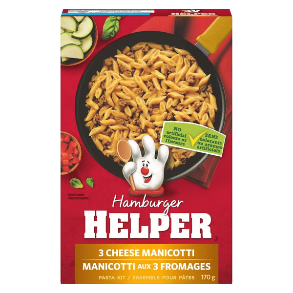 Hamburger Helper 3 Cheese Manicotti 170g