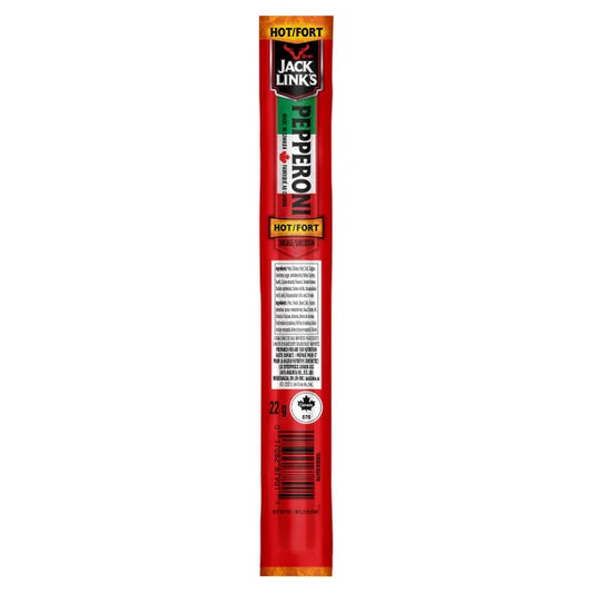 Jack Link’s Hot Pepperoni Sticks 20 x 22 g
