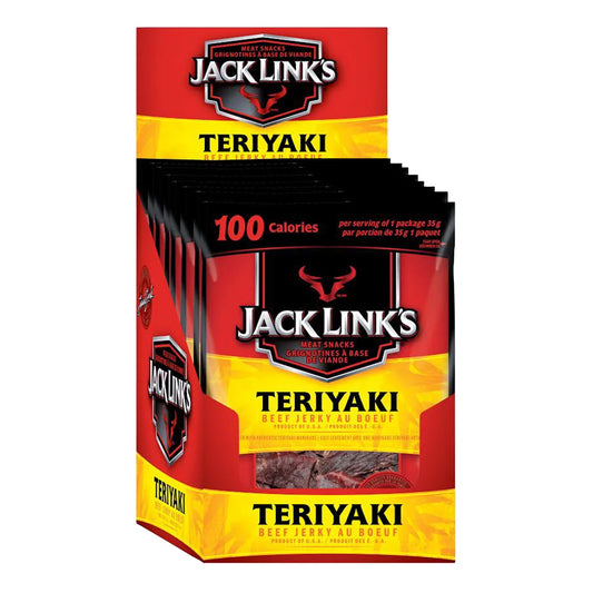 Jack Link’s Teriyaki Beef Jerky 12 x 35 g