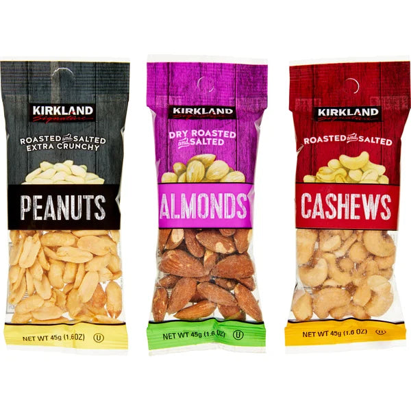 Kirkland Signature Snacking Nuts Variety Pack 30 x 45 g