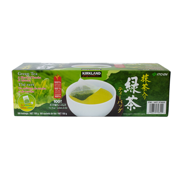 Kirkland Signature Green Tea Pack of 100 150 g