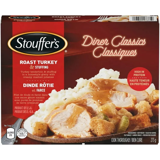 Stouffers Classic Turkey And Stuffing 273g.