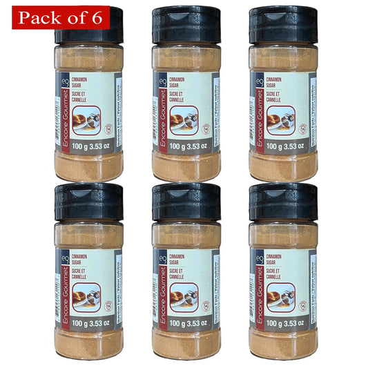 Encore Cinnamon Sugar 6x100g