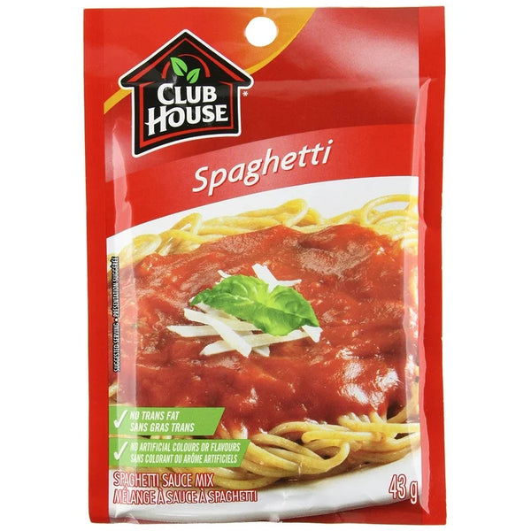 Club House Spaghetti Sauce Mix 1env 43g