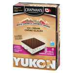 Chapman's Yukon Moose Cookies & Cream Ice Cream Sandwich in a Box, 8 x 150mL