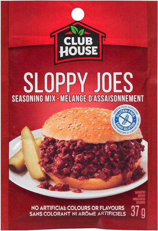 Club House Sloppy Jos Mix 1env 37g