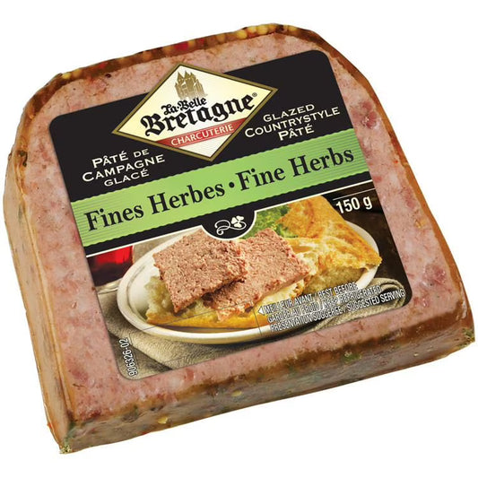 Belle Bretagne Fine Herbs Glazed Country Style Pate, Fine Herbs Glazed Country Style Pate150 g