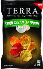 Terra Sour Cream & Onion, 141 g, Vegetable Chips