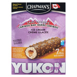 Chapman's Yukon Caribou Vanilla, Caramel & Milk Chocolate with Crispy Rice Pieces Ice Cream Bar in a Box, 7 x 90mL
