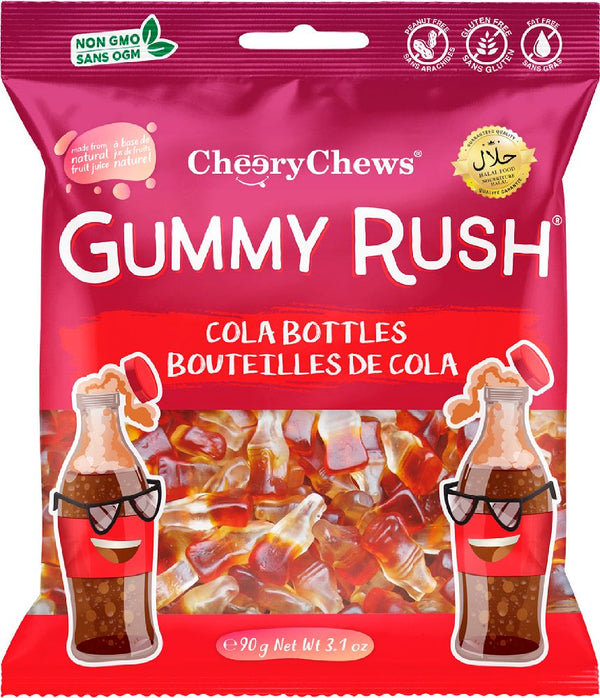 Gummy Rush Cola Bottles
