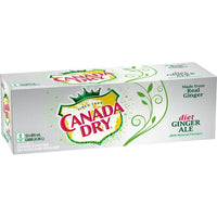 Canada Dry Diet Gingerale 12 Pk, 12*355 ml