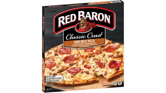 Red Baron Four Meat Pizza Classic Crust 622g