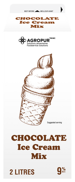 Agropur Chocolate Ice Cream Mix 2L