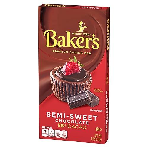 Bakers Semi Sweet Chocolate S 225g