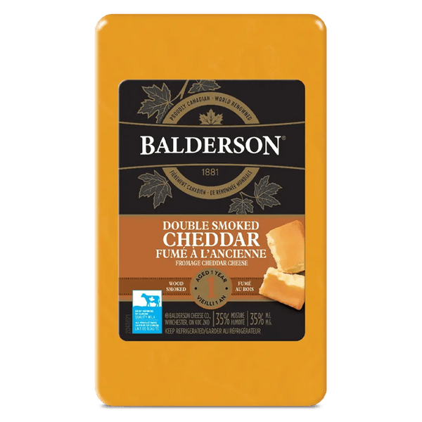 Balderson Double Smoked Cheddar Cheese, 250g